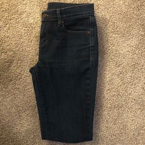 LOFT modern skinny blue jeans
